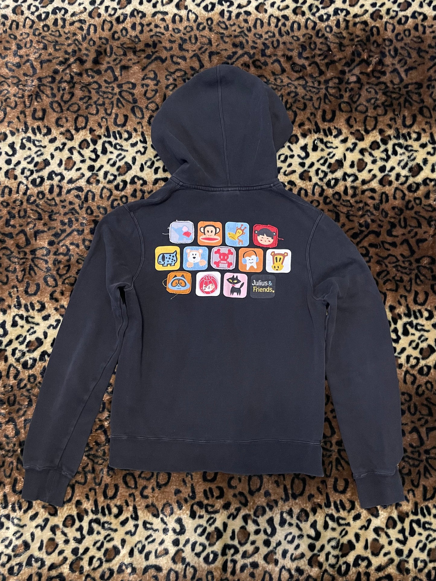 paul frank patch zip up