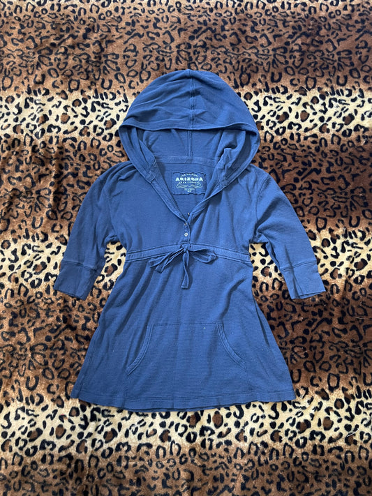arizona babydoll hooded shirt