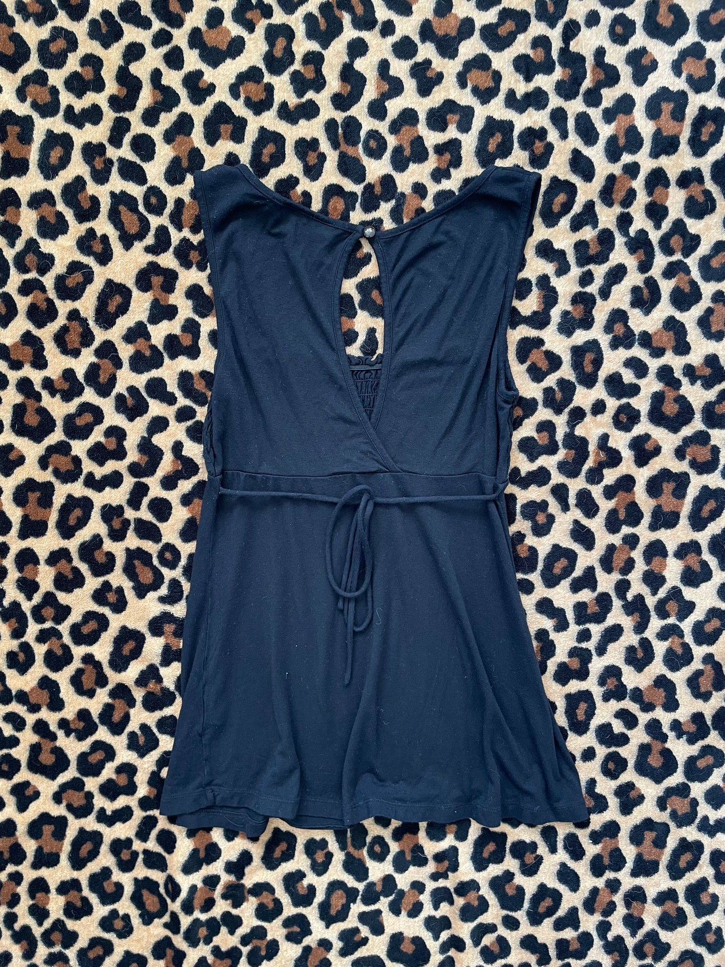 guess ribbed babydoll tank