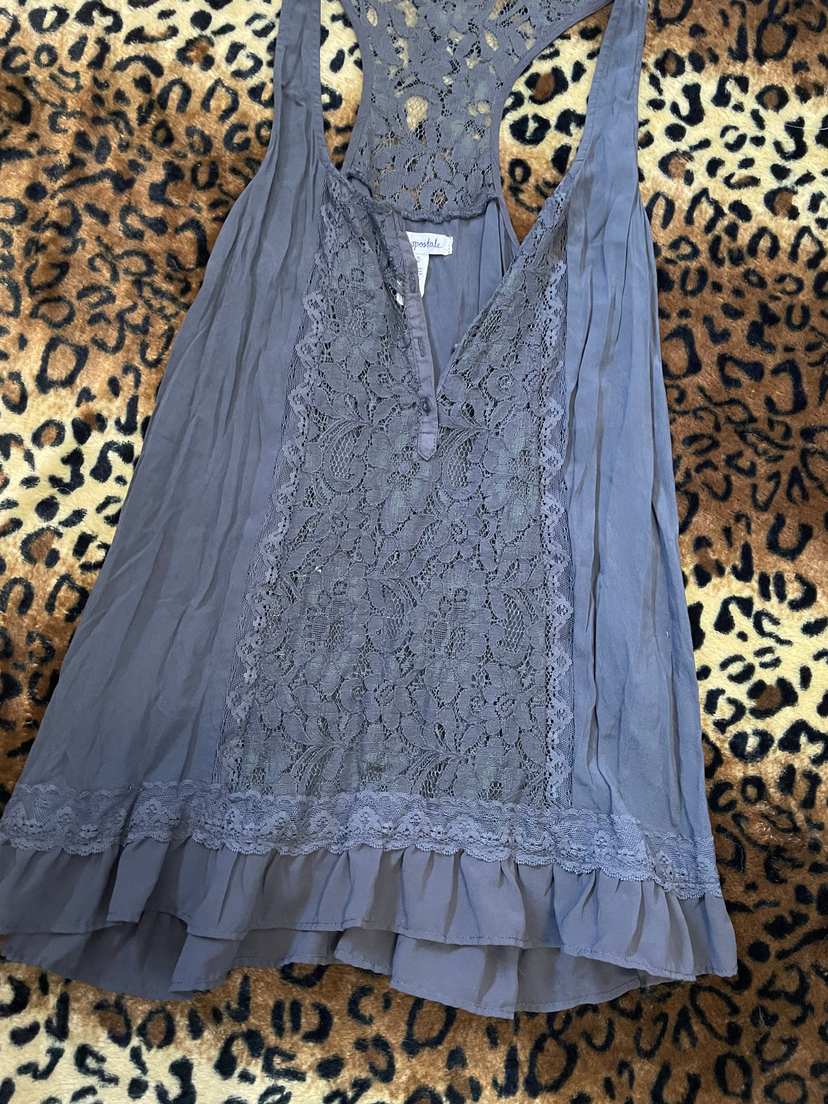 aeropostale flowy lace tank