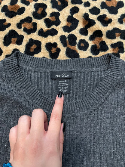 rue21 ribbed fitted tee