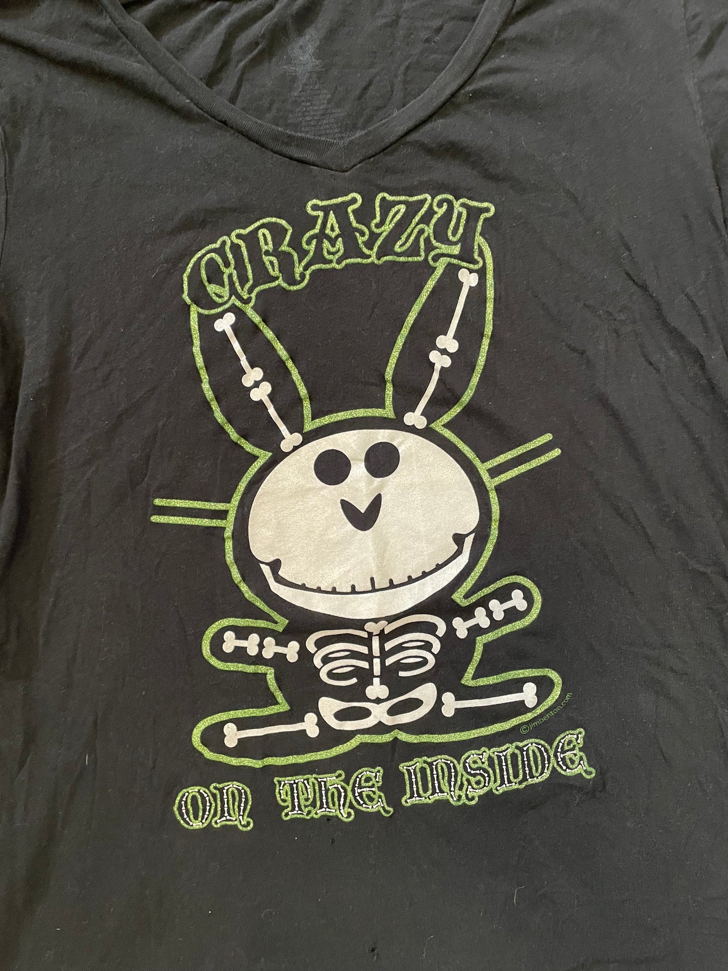 happy bunny crazy tee