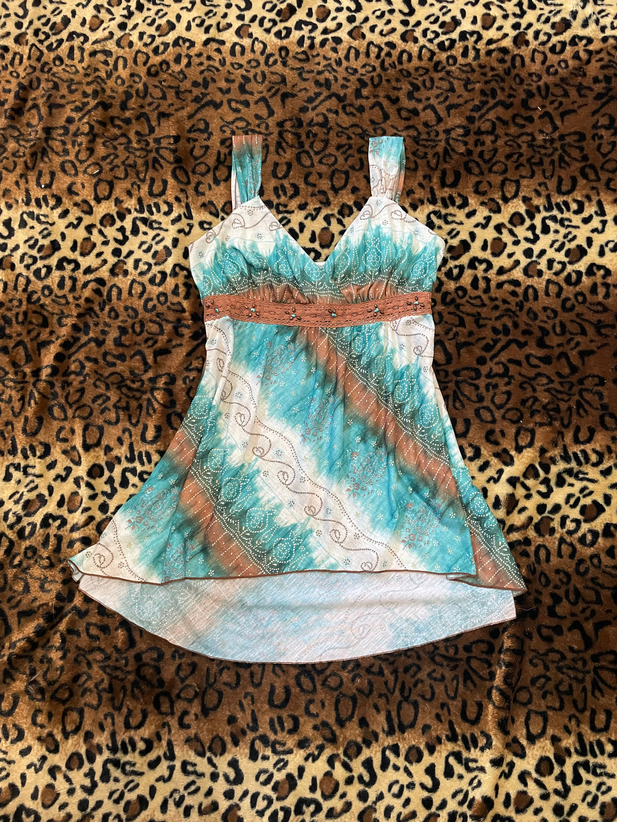 babydoll beaded tank