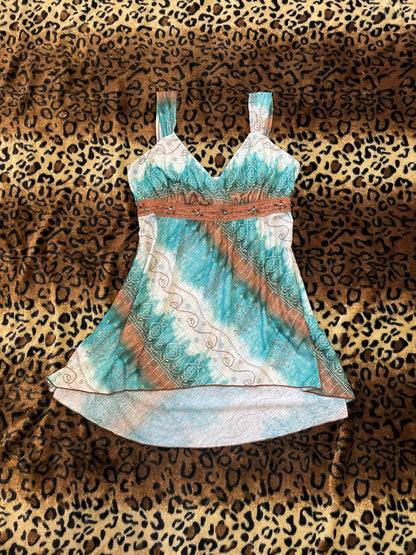 babydoll beaded tank