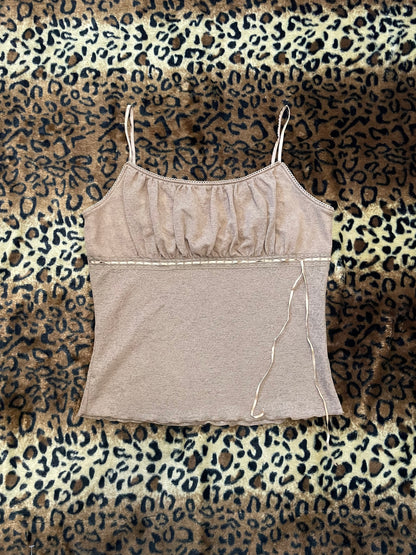wet seal mesh babydoll tank