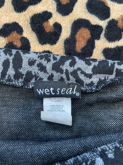 wet seal foldover mini skirt