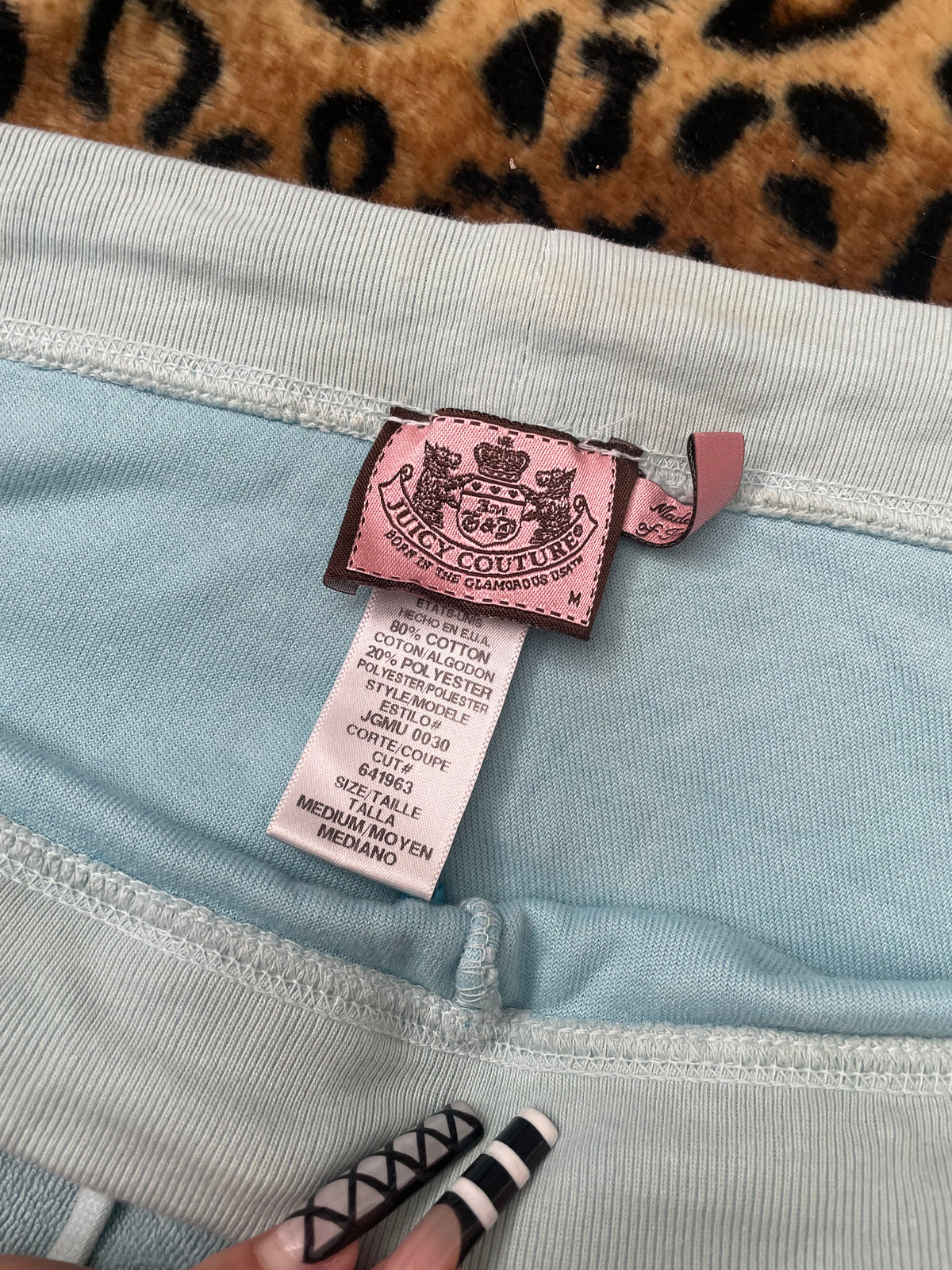 juicy couture velour low rise pants