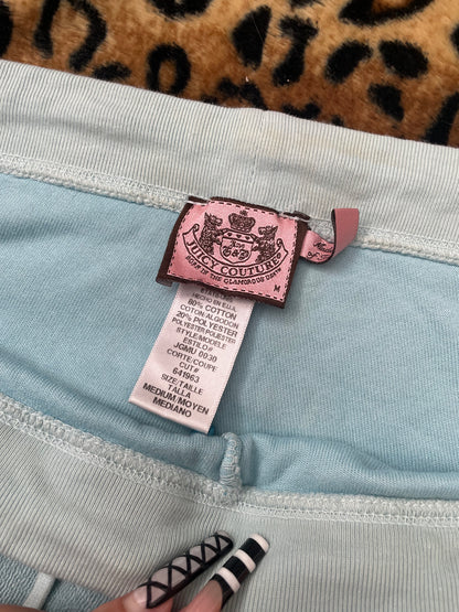 juicy couture velour low rise pants