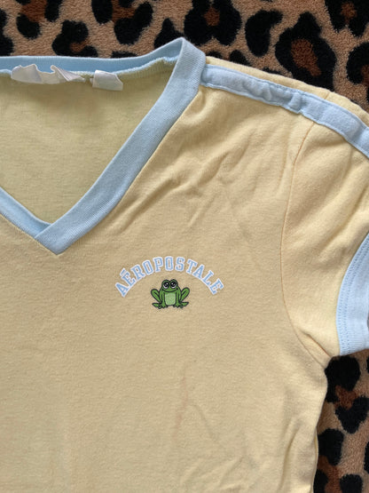 aeropostale frog baby tee