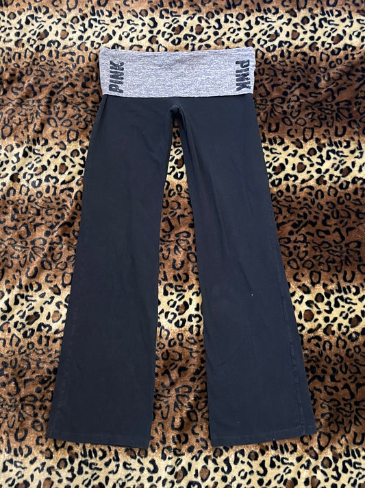 VS Pink lowrise foldover leggings