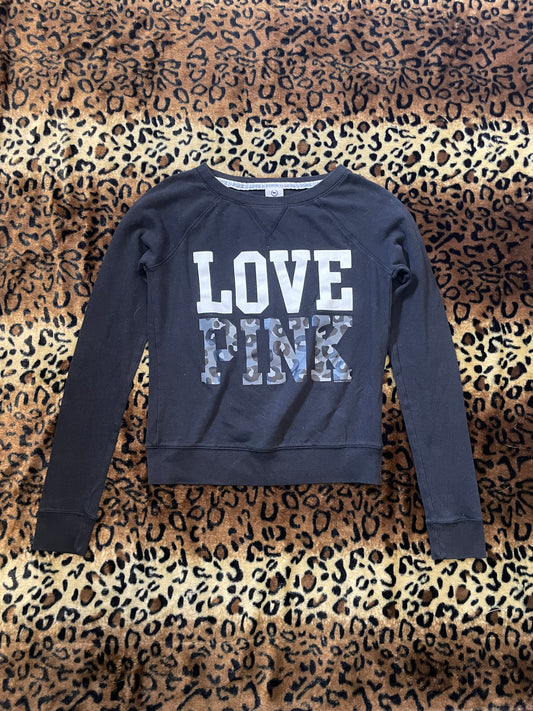 VS Pink cheetah sweater