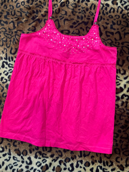 babydoll sequins tank