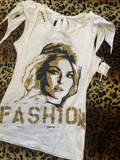 bebe NWT backless fashion tank