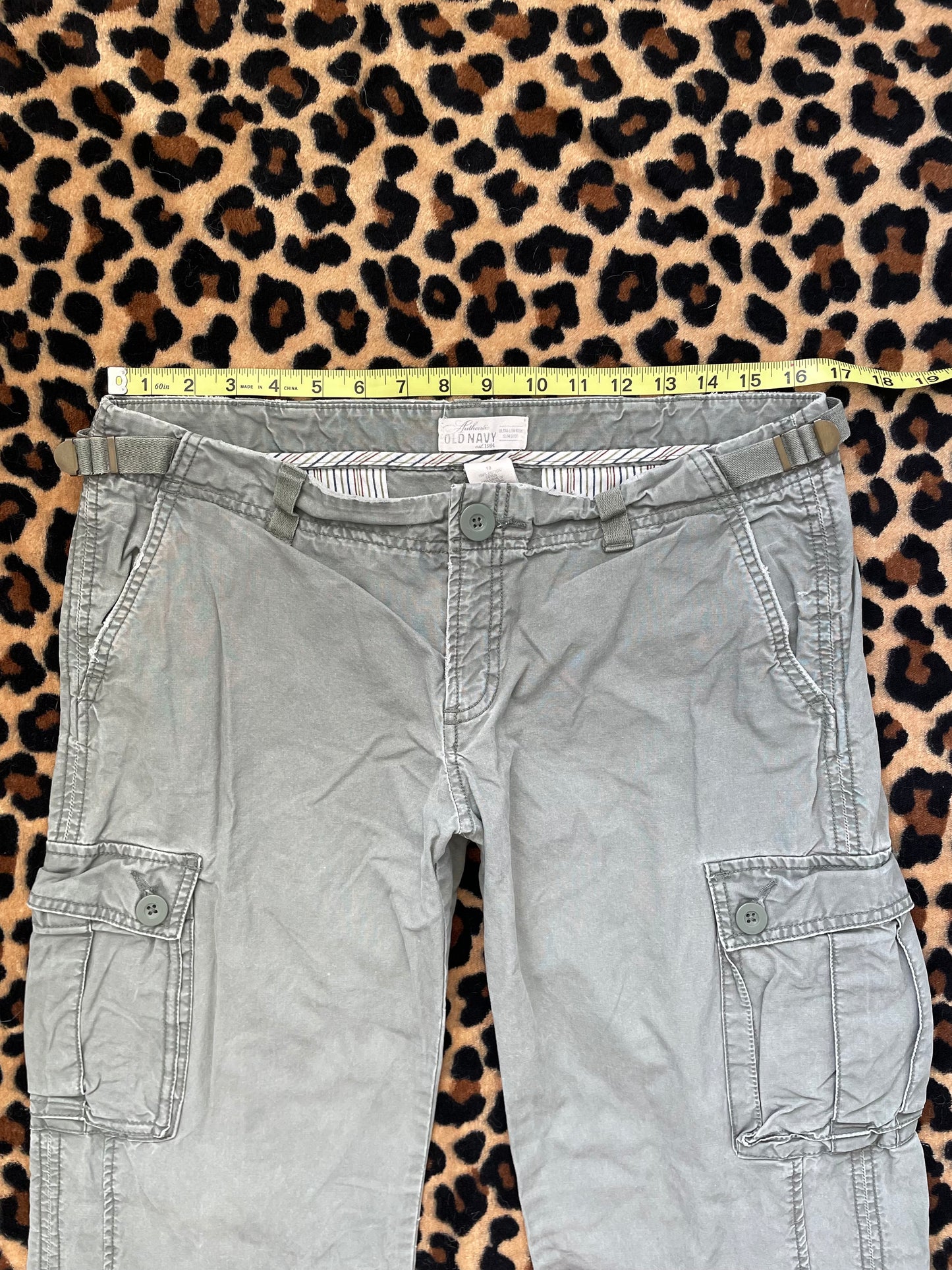 old navy low rise cargos