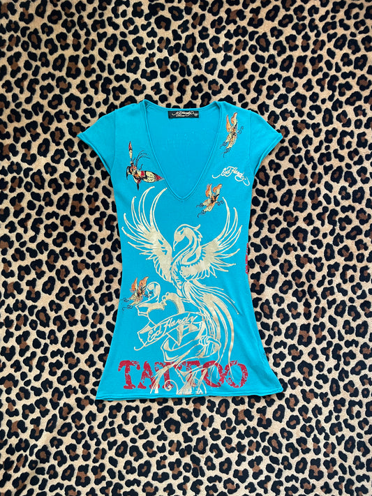 ed hardy mini dress