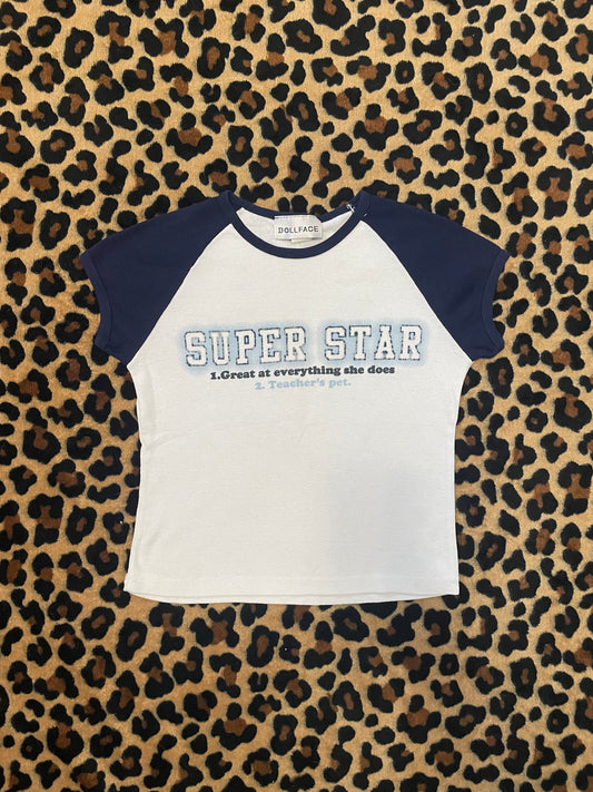 super star baby tee
