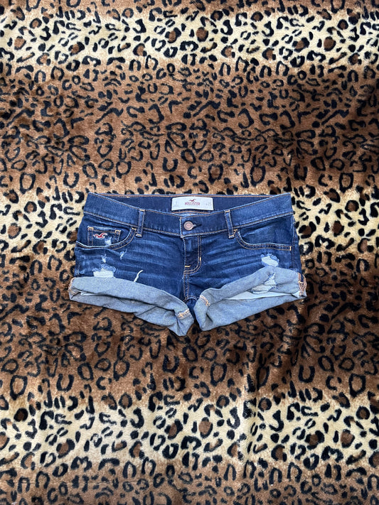 hollister lowrise mini shorts