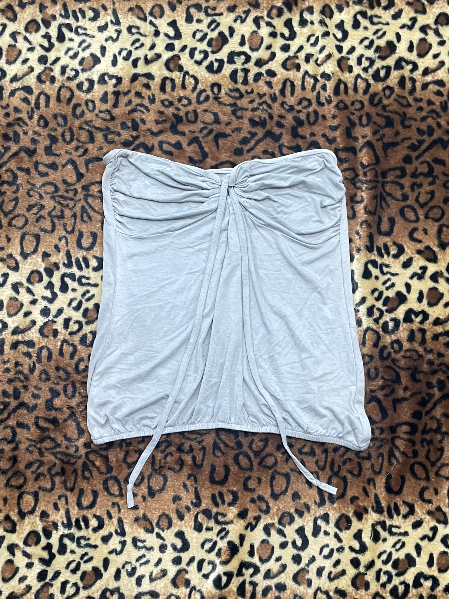 slouchy babydoll tube top