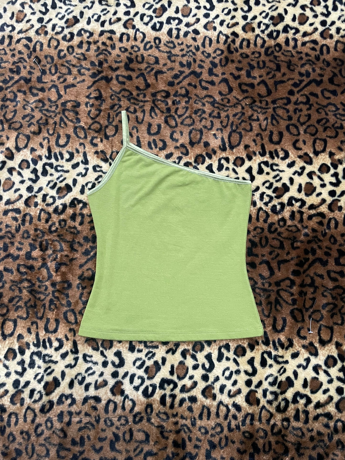 heart moon star one shoulder tank