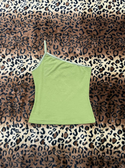heart moon star one shoulder tank