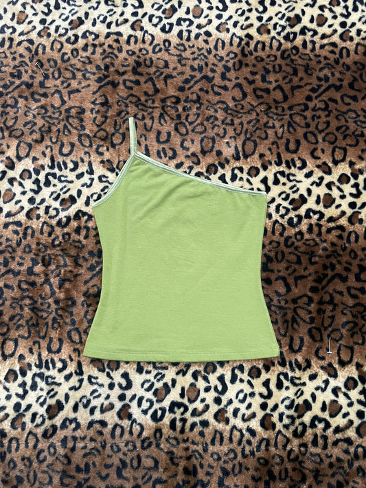 heart moon star one shoulder tank