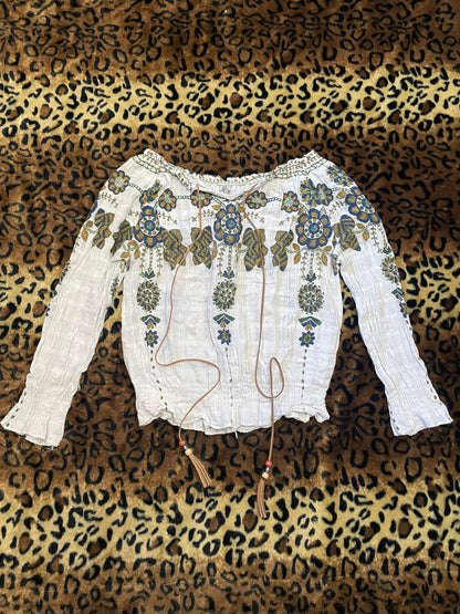 flowy flower longsleeve