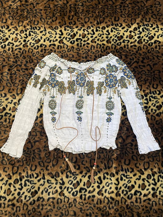 flowy flower longsleeve