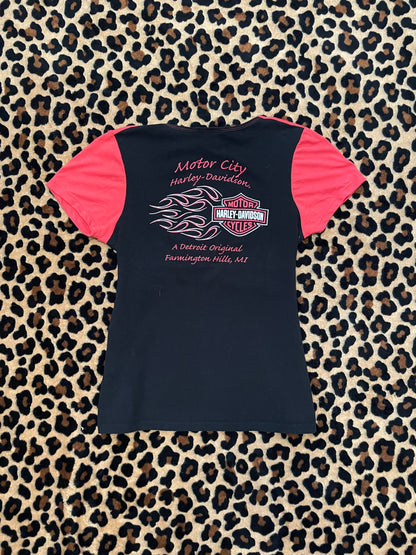 harley davidson babydoll top