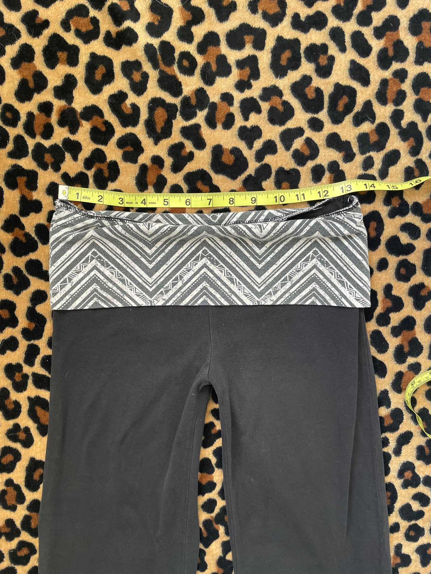 lowrise foldover leggings