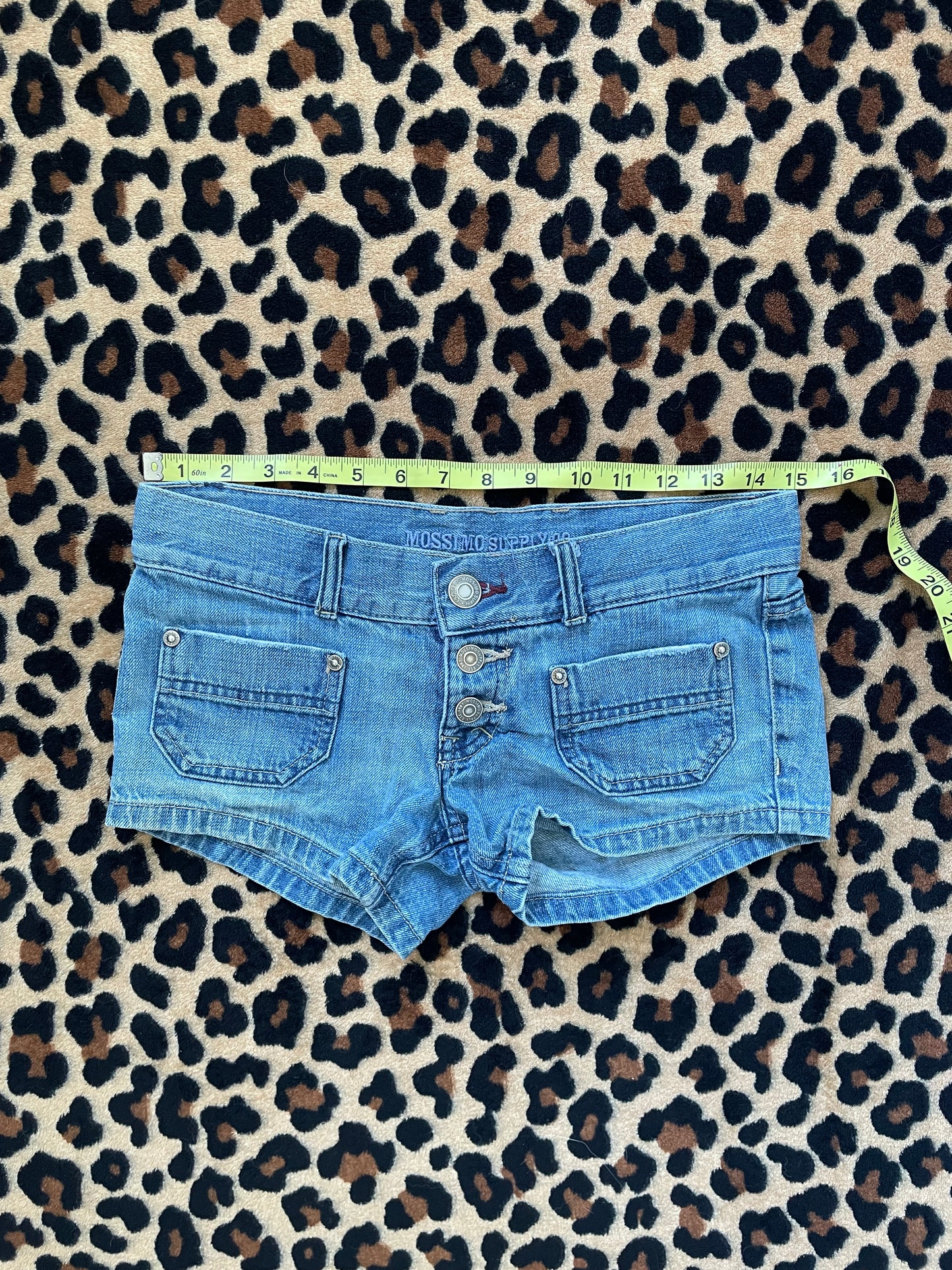 mossimo lowrise mini shorts