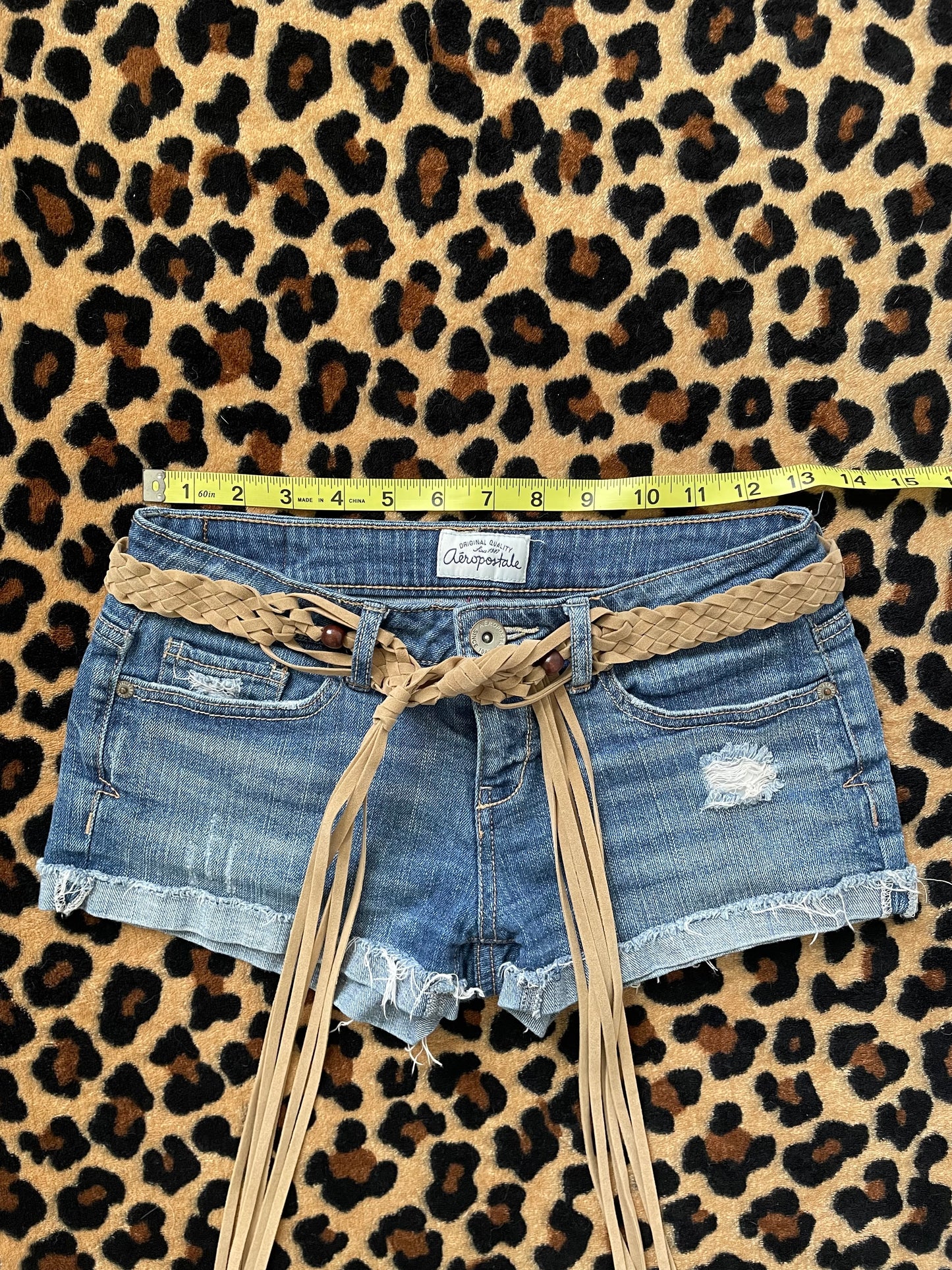 aeropostale lowrise mini shorts
