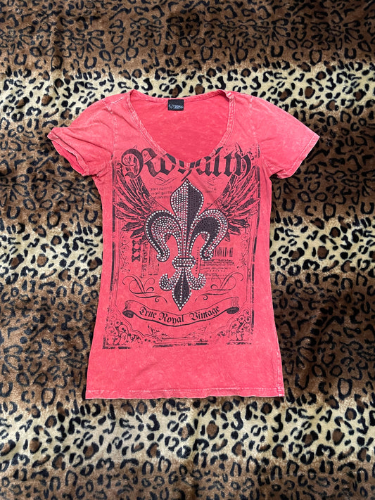 bedazzled cross tee