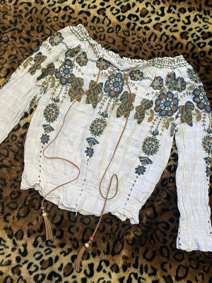 flowy flower longsleeve