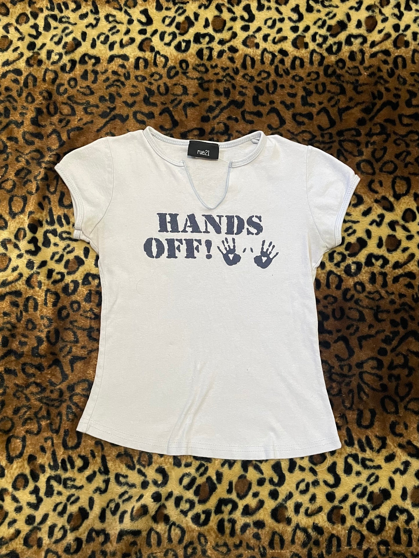 rue21 “hands off” baby tee