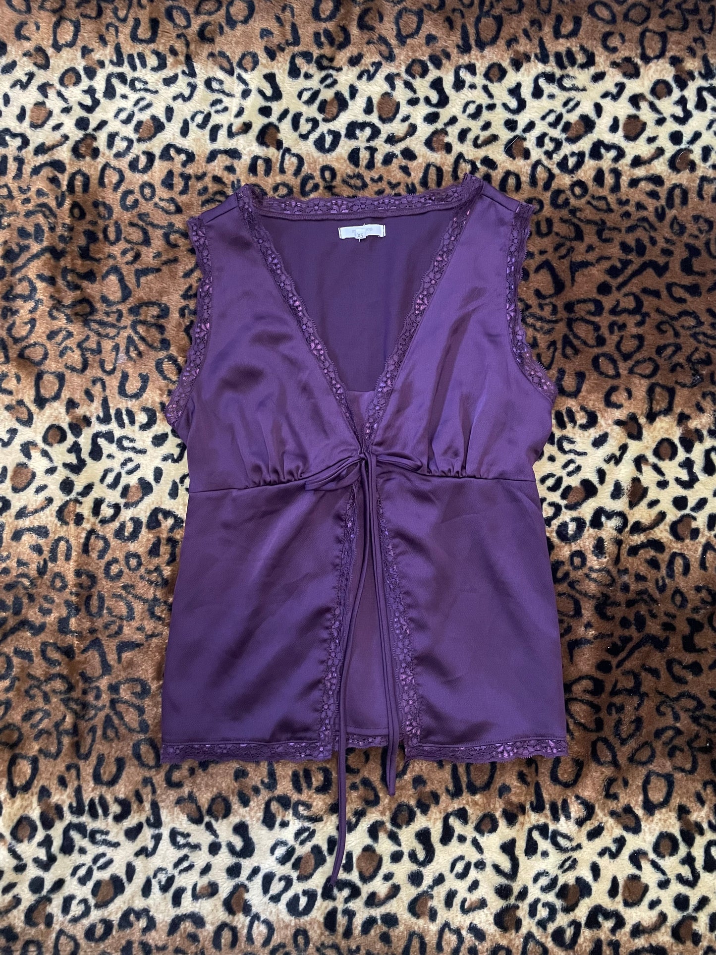 silk babydoll tank