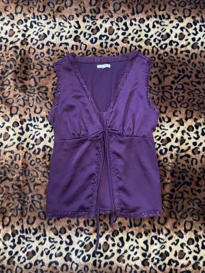 silk babydoll tank