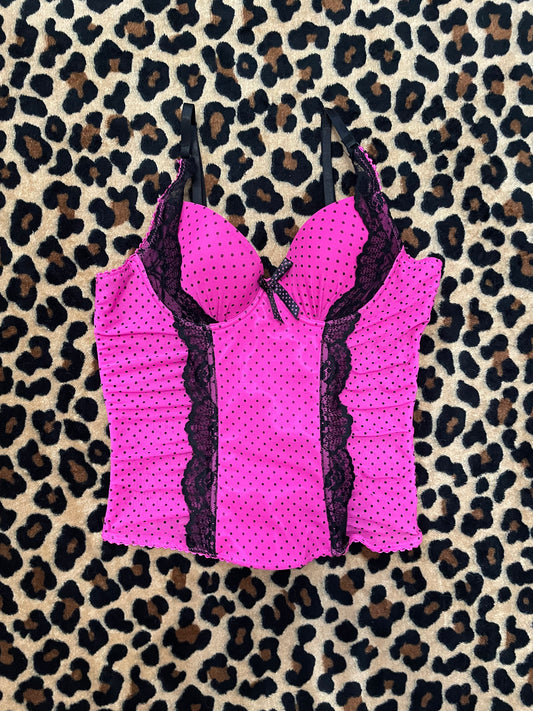 polka dot corset
