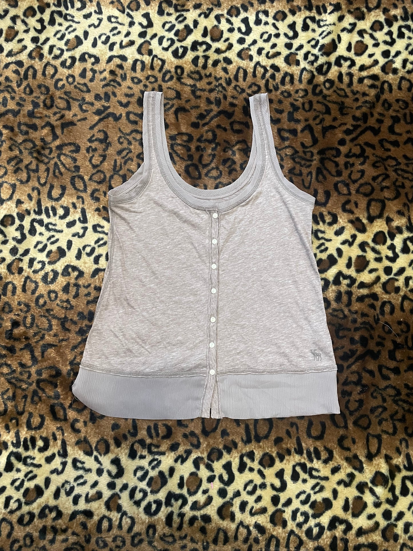abercrombie button up tank
