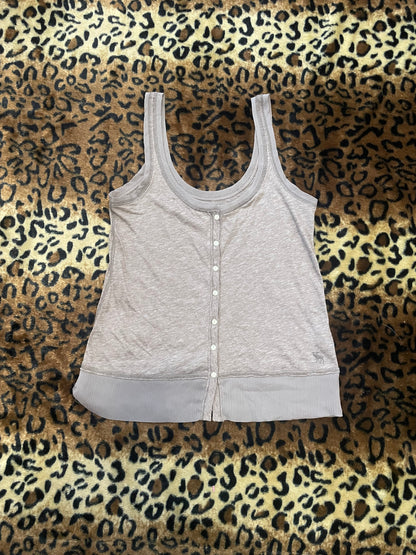 abercrombie button up tank