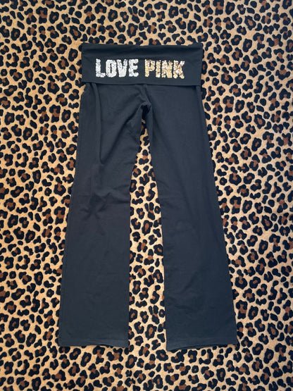 VS Pink lowrise foldover leggings