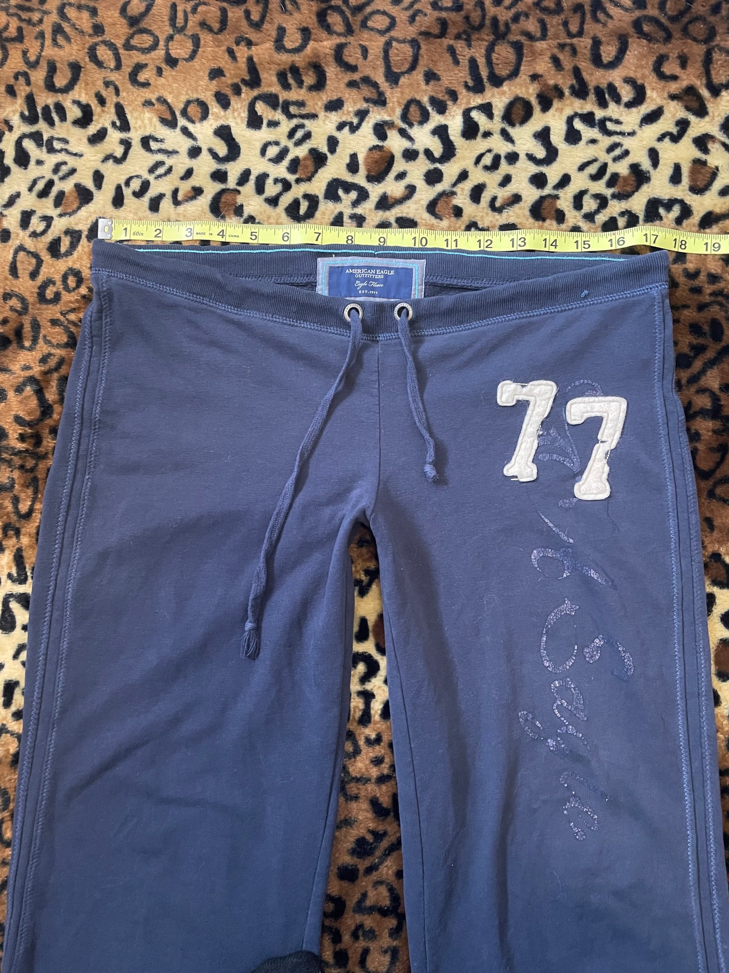 american eagle lowrise sweatpants