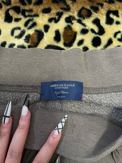 american eagle lowrise sweatpants