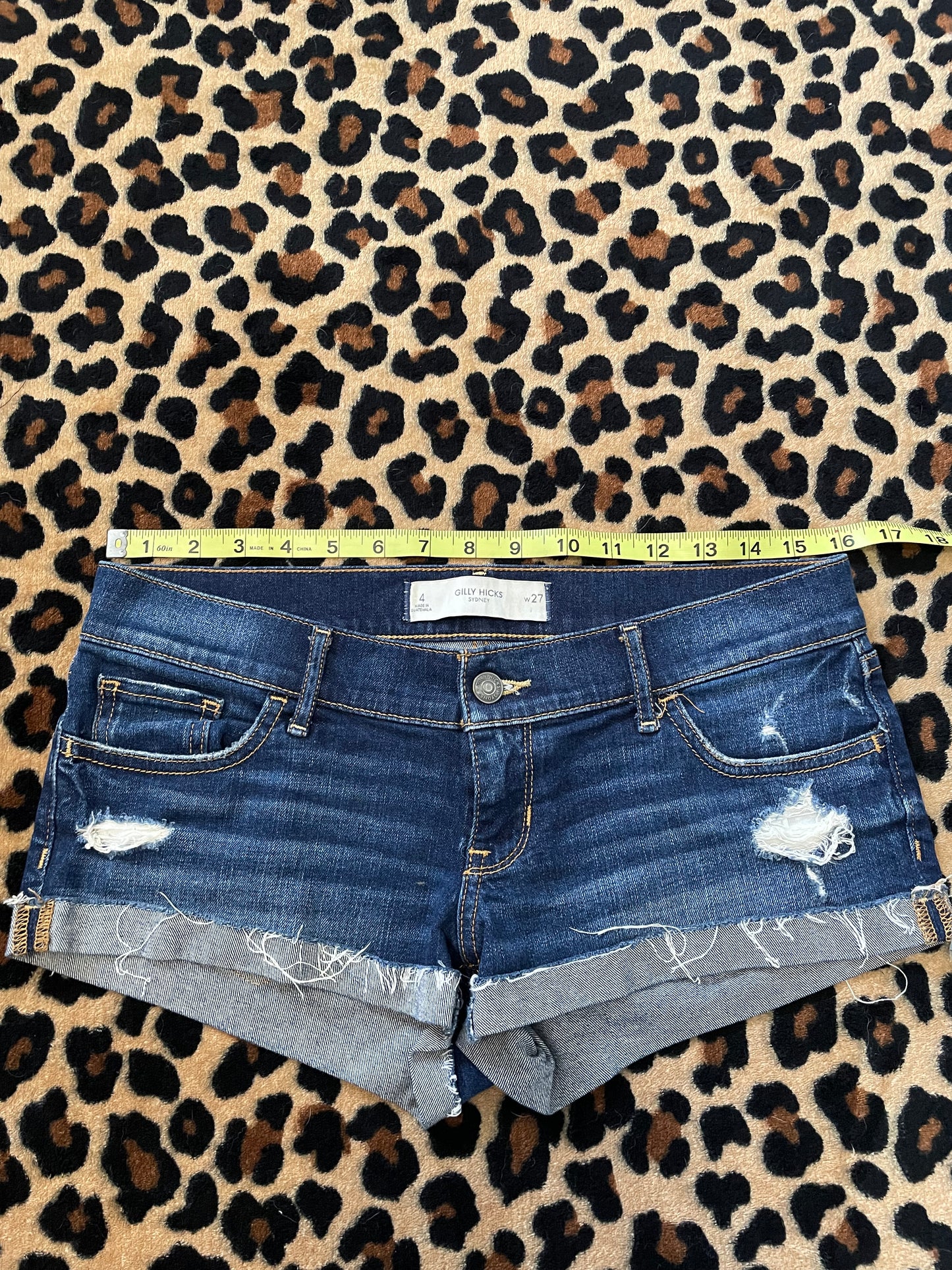 GH lowrise mini shorts