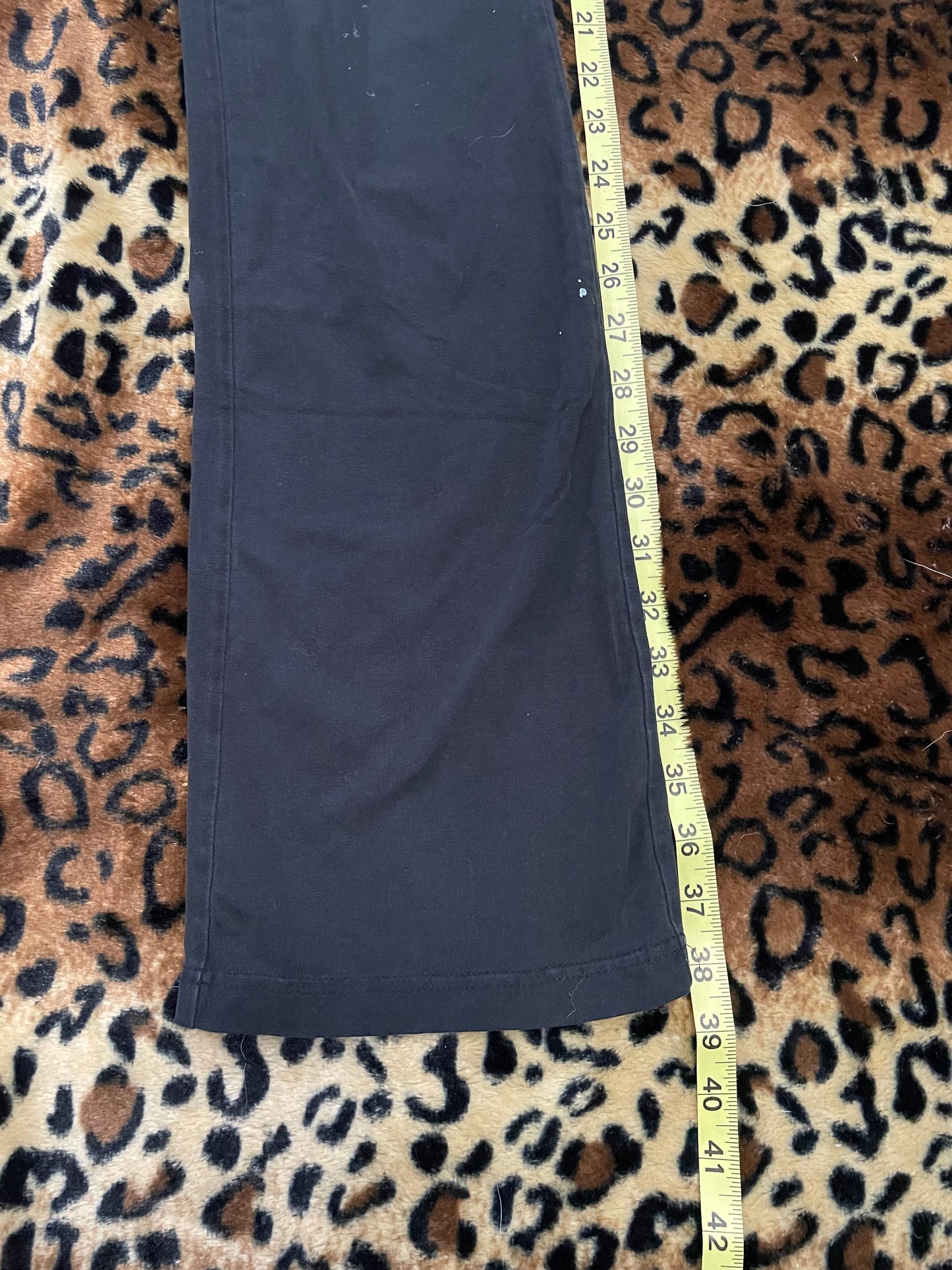 xhileration lowrise foldover leggings