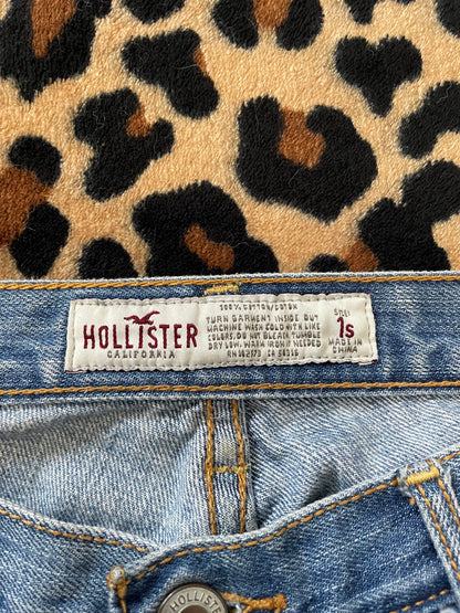 hollister lowrise flare jeans