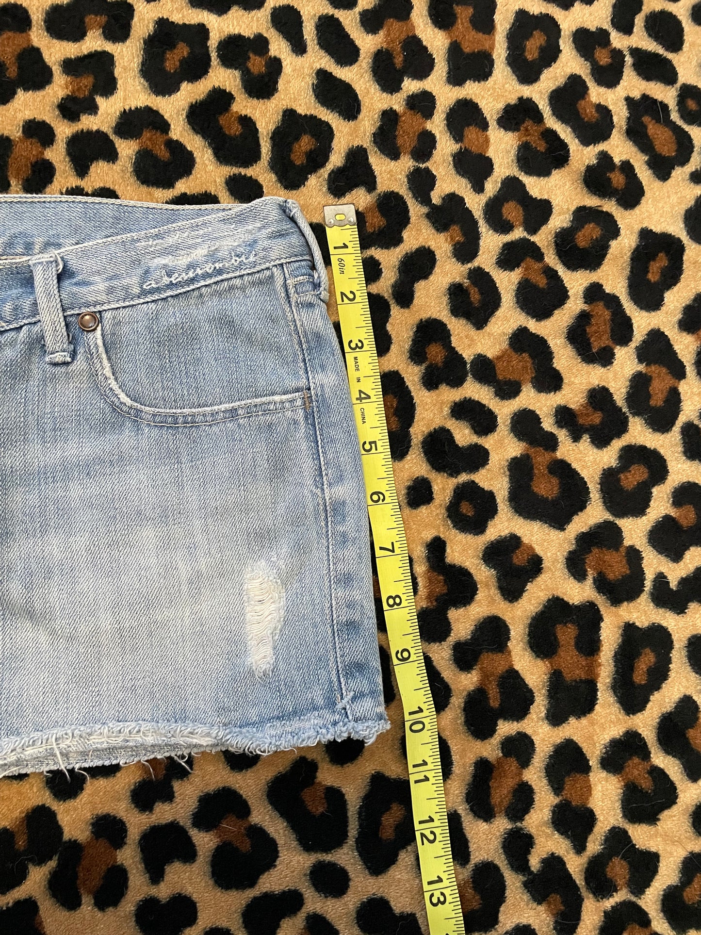 abercrombie denim mini skirt