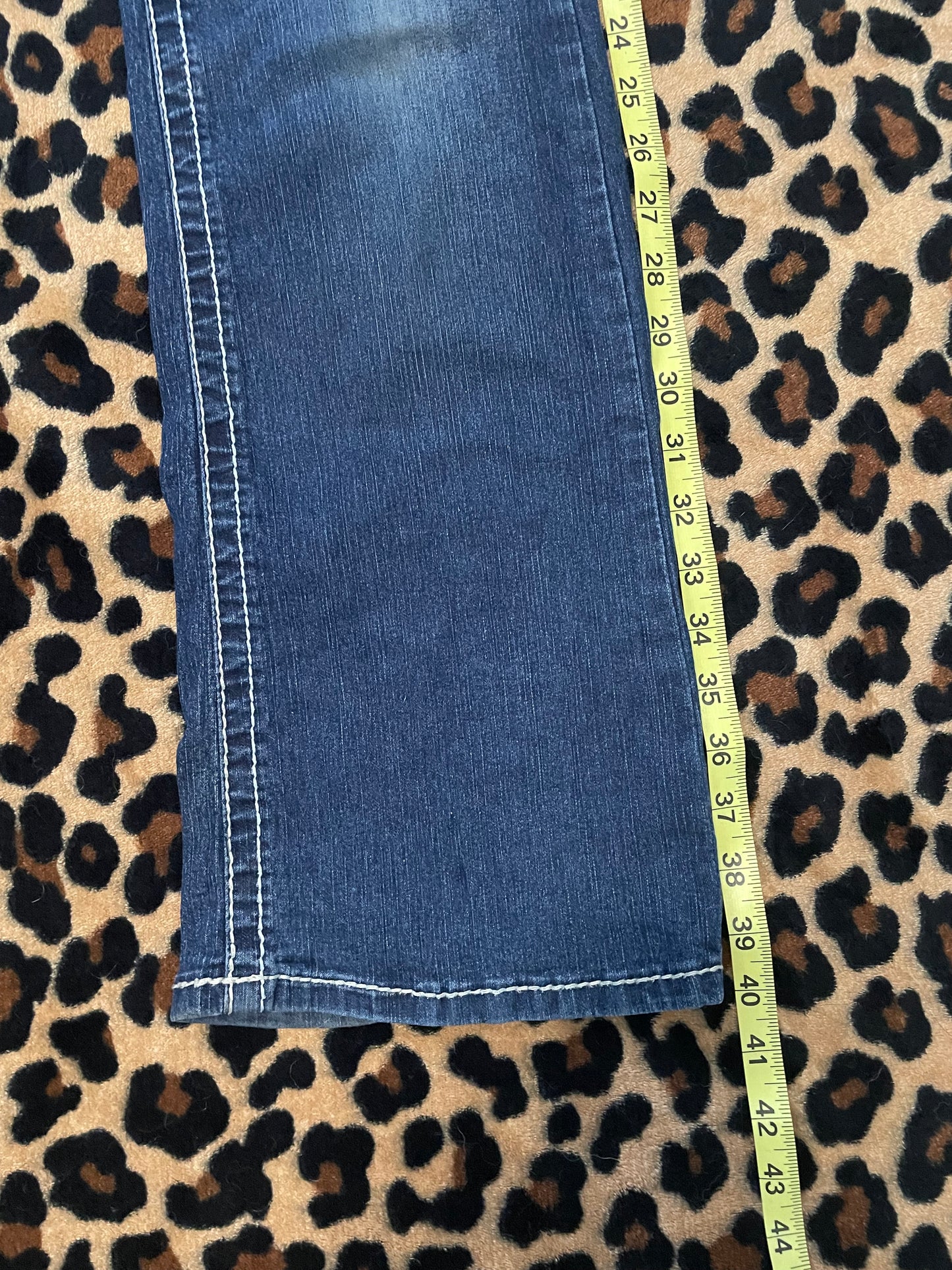angels lowrise pocket flare jeans
