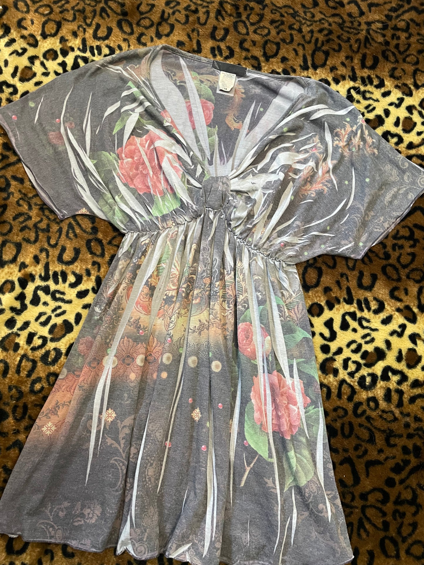 babydoll flowy flower top