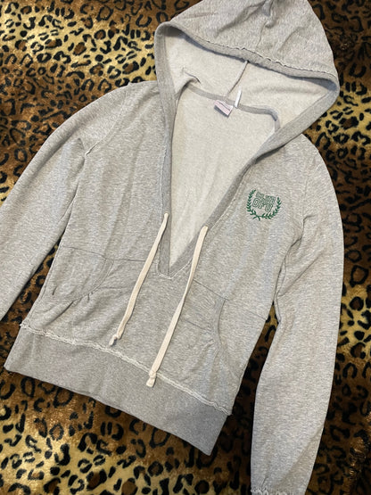 deep v-neck fitted sweater