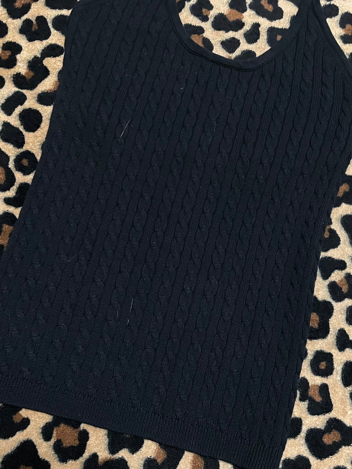 gap knit halter tank